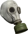 Máscara antigás en DayZ - Aislamiento y capacidad de carga